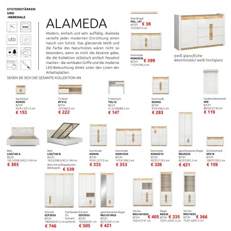 Zusammenstellung - Wohnzimmer Alameda