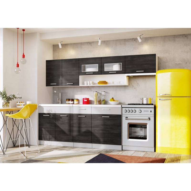 Küche Moreno schwarz hellgrau - neue Farbe ab 2019